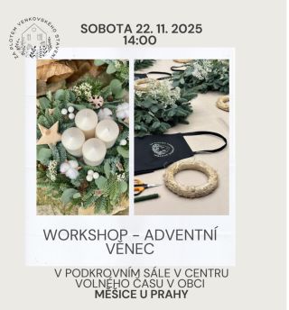 Chtěli byste si vytvořit svůj vlastní adventní věnec🌲🌟? Na mém workshopu Vás krok za krokem provedu technikou vázaného...